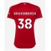 Liverpool Ryan Gravenberch #38 Voetbalkleding Thuisshirt Dames 2023-24 Korte Mouwen
